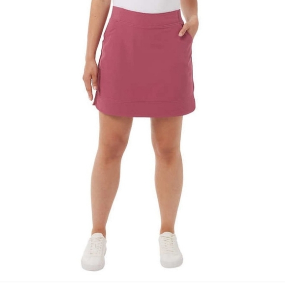 NWT 32° Degrees Active Skort Women's Pink Stretch Skirt With Shorts - Picture 1 of 8